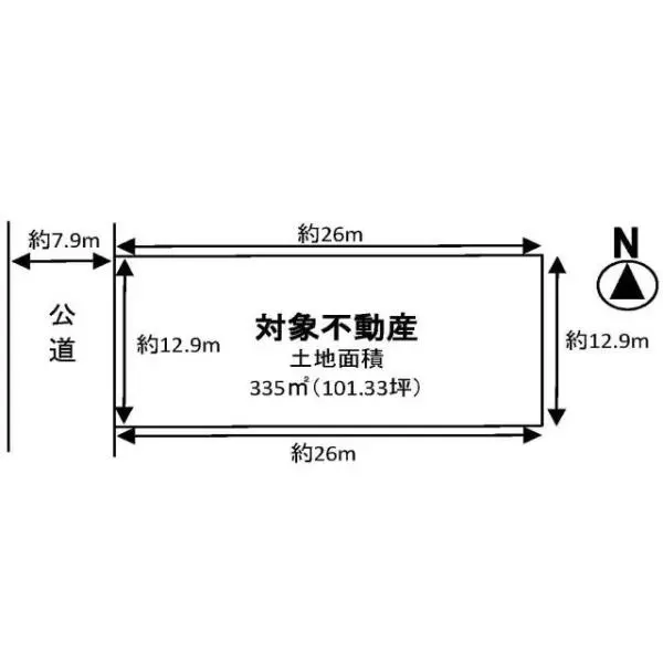 京都市伏見区下鳥羽葭田町 間取図