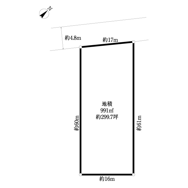 柏市南逆井７丁目 間取図