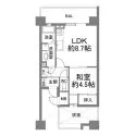 阪急西宮マンション 間取図