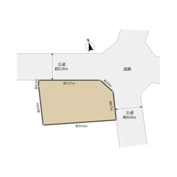 板橋区徳丸３丁目 間取図