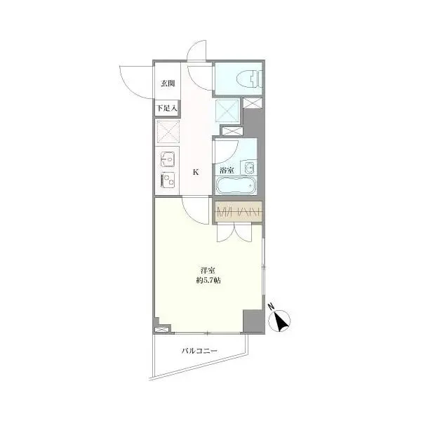 キャッスルステージ茗荷谷駅前 間取図