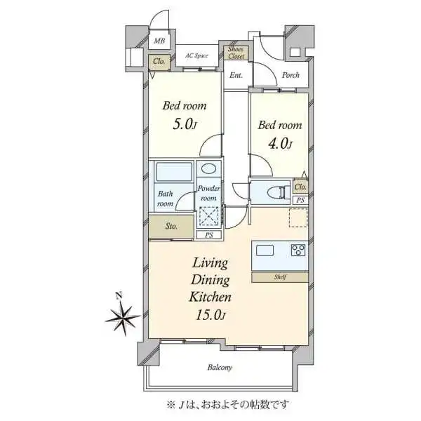 グランイーグル大森II 間取図