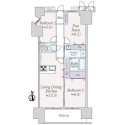 ライオンズマンション北梅田 間取図