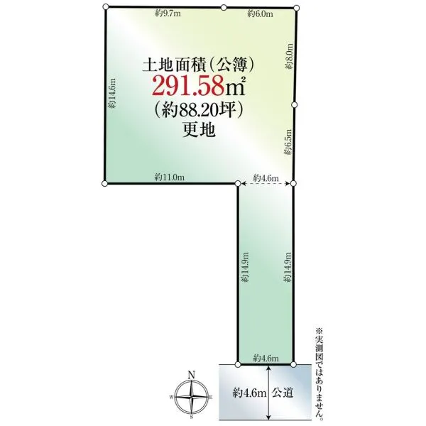京都市西京区樫原角田町 間取図