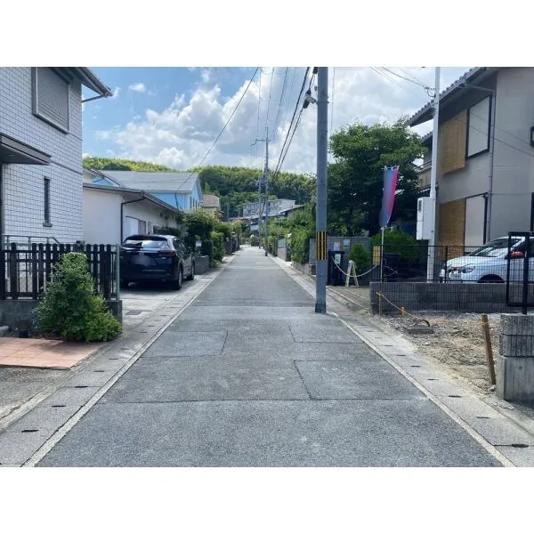 京都市西京区樫原角田町 前面道路