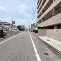 ハイシティ我孫子 前面道路（２０２６年７月撮影）