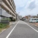 ハイシティ我孫子 前面道路（２０２６年７月撮影）