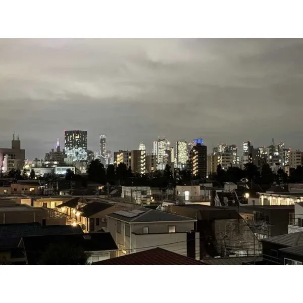 パークホームズ目白ザ フォレスト 眺望：夜景 ズームあり(撮影年月：2026年10月)