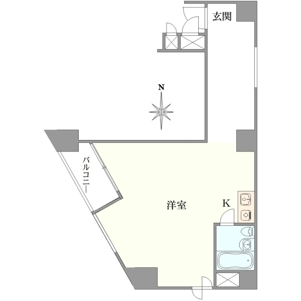 日興パレス池袋 間取図