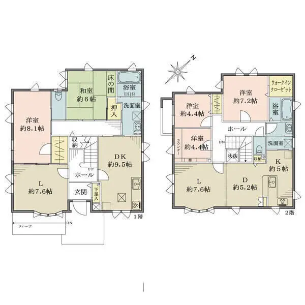 藤沢市鵠沼海岸１丁目 間取図