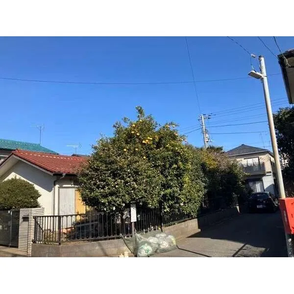 船橋市大穴南4丁目 現地 南東側私道約4.0m