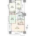 朝日マンション南小岩 間取図