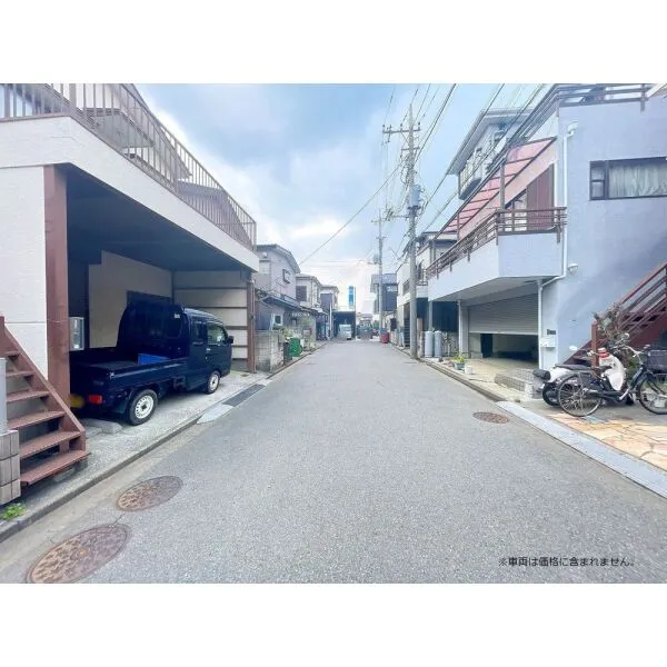 新座市野火止８丁目 北東側約6.0ｍ私道に接道