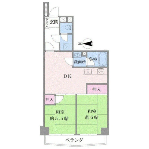 トーエイ大森コープ 間取図
