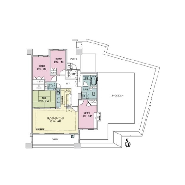 ライオンズガーデン千種アーススクエア 間取図