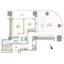 アークヒルズ仙石山レジデンス 間取図