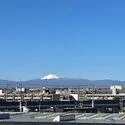 ガーデンティアラ武蔵小杉 晴れた日には富士山を望む眺望