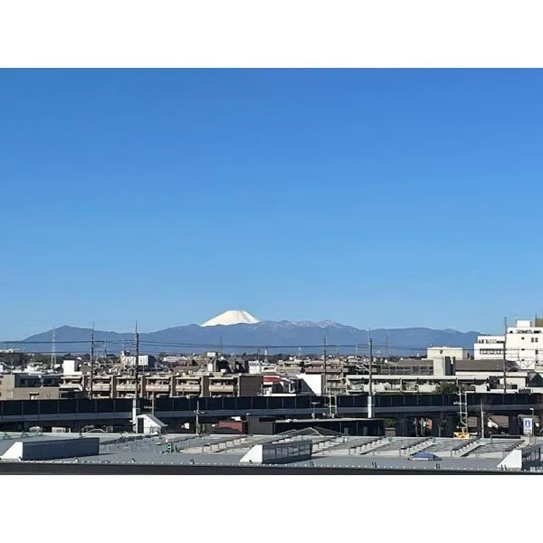 ガーデンティアラ武蔵小杉 晴れた日には富士山を望む眺望