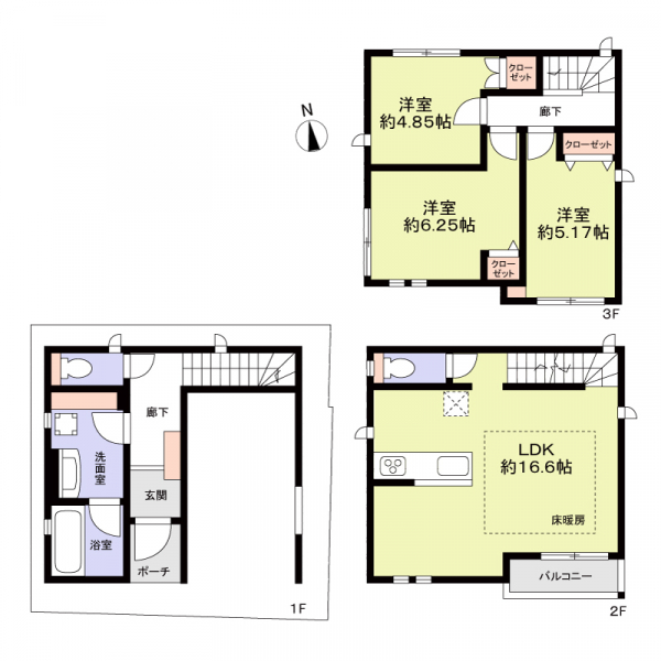 名古屋市東区出来町2丁目 間取図