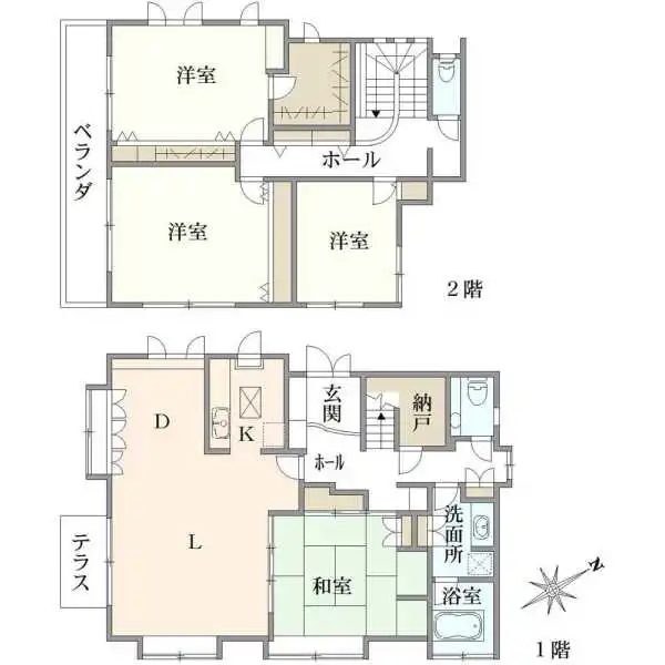 武蔵野市吉祥寺南町３丁目 間取図