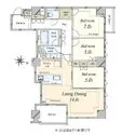 ザ・パークハウス麻布外苑西通り 間取図