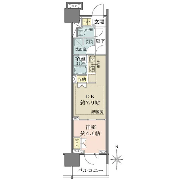 猿江恩賜公園レジデンス 間取図