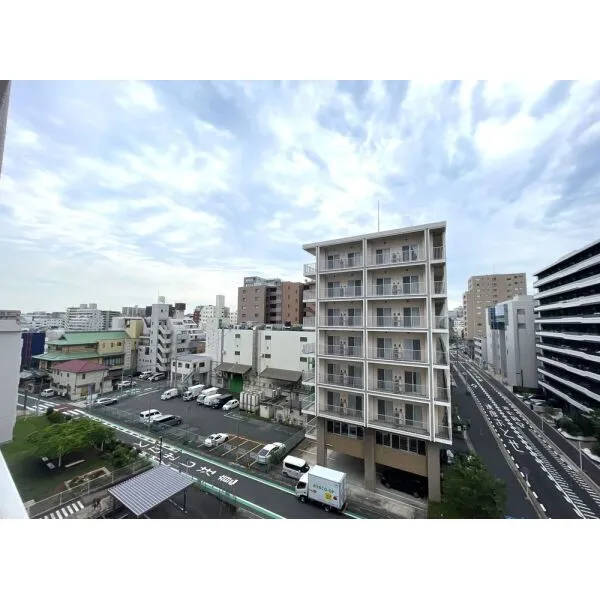 中央ハイツ バルコニーからの眺望
