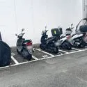 中央ハイツ バイク置場