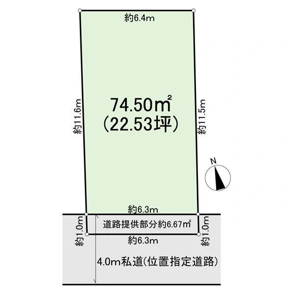 足立区西新井５丁目 間取図