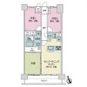 ライオンズシティ五反野 間取図
