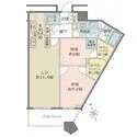 勝どき　ザ・タワー 全居室にウォークインクローゼットがあるため、収納力が豊富でございます。