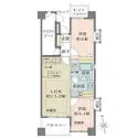 ルモンド恵比寿 間取図