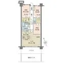 ザ・パークハウスオイコス鎌倉大船 間取図