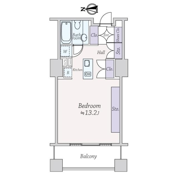 スカイライトタワー 間取図
