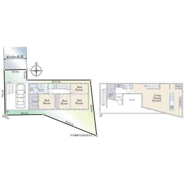目黒区下目黒４丁目 間取図