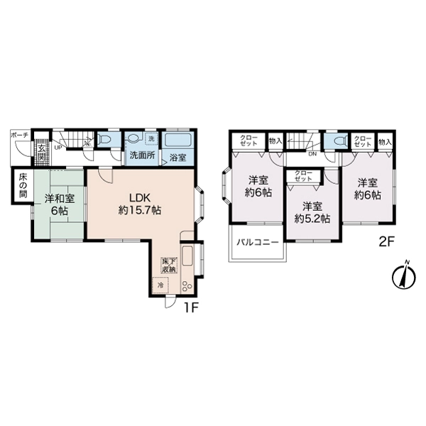 横浜市旭区本宿町 間取図