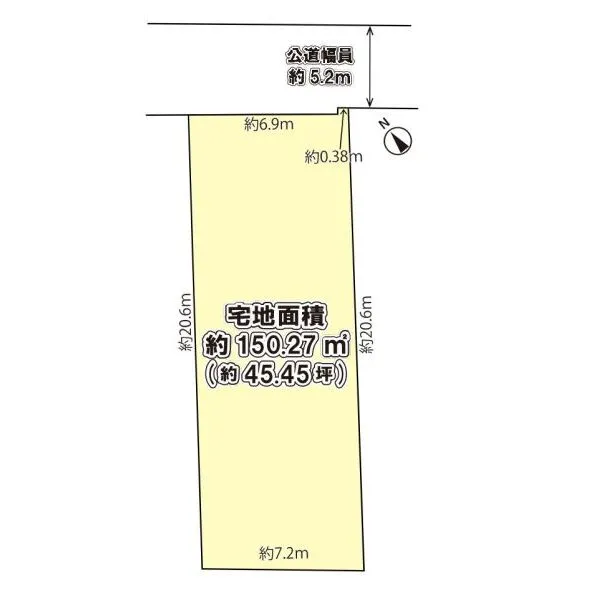 大阪市阿倍野区帝塚山１丁目 間取図