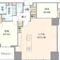 シティタワーズ豊洲ザ・ツインノースタワー 間取図