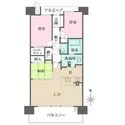 BELISTA吹田山手町 間取図