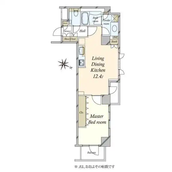 アトラス四谷レジデンス 間取図