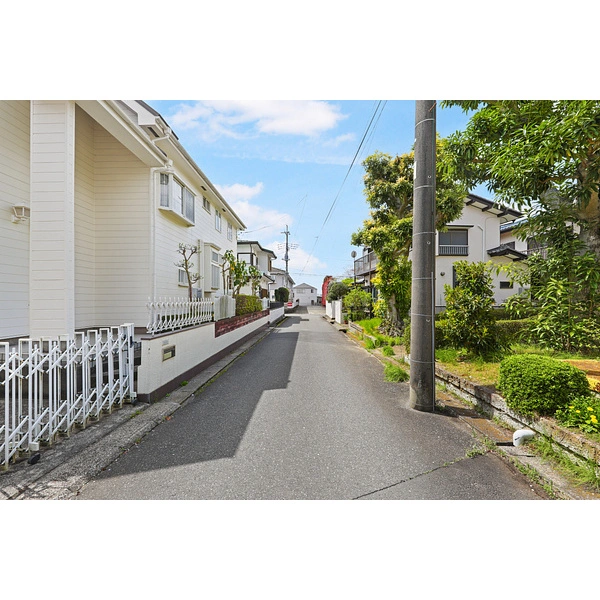 野田市山崎 北西側約4.5m公道