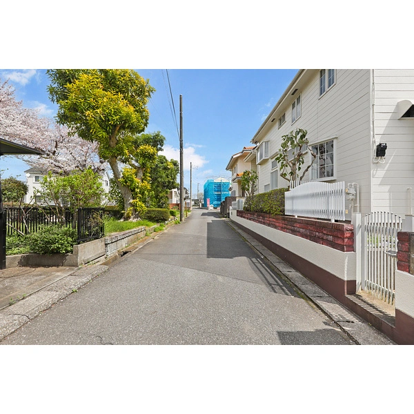 野田市山崎 北西側約4.5m公道