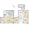 千葉市美浜区稲毛海岸２丁目 間取図