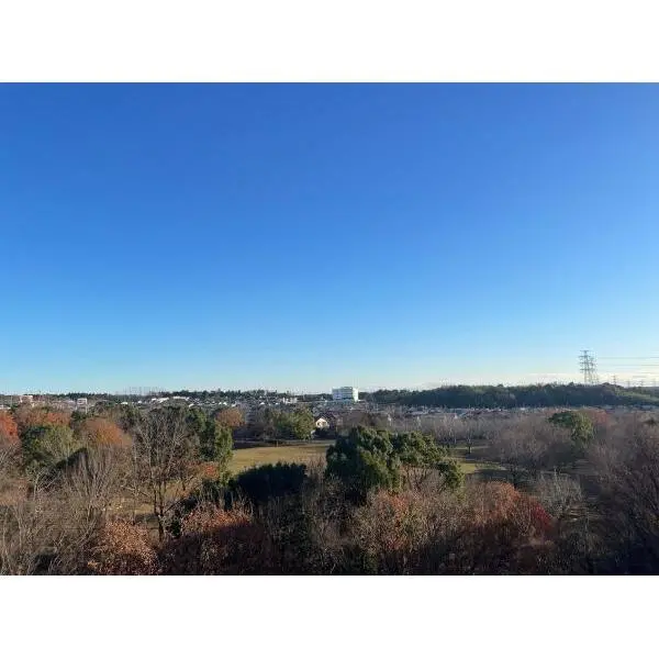 おゆみ野パークハウス弐番館 バルコニーからの眺望です。