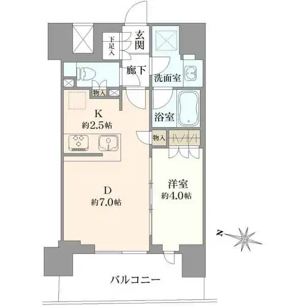 ウエリス渋谷本町 間取図
