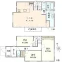 船橋市北本町２丁目 間取図