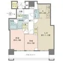 ブランズタワー梅田North 間取図