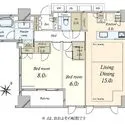 ジオグランデ白金台 間取図