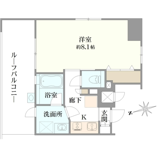ＺＯＯＭ白金高輪 間取図