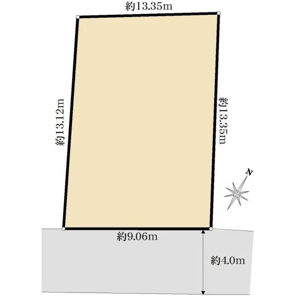 練馬区大泉学園町１丁目 現地（古家あり）